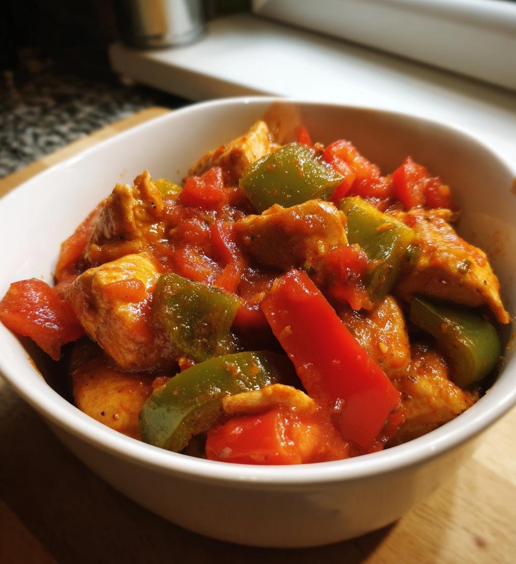 Kycklinggryta med paprika och tomat – Enkel och god middag