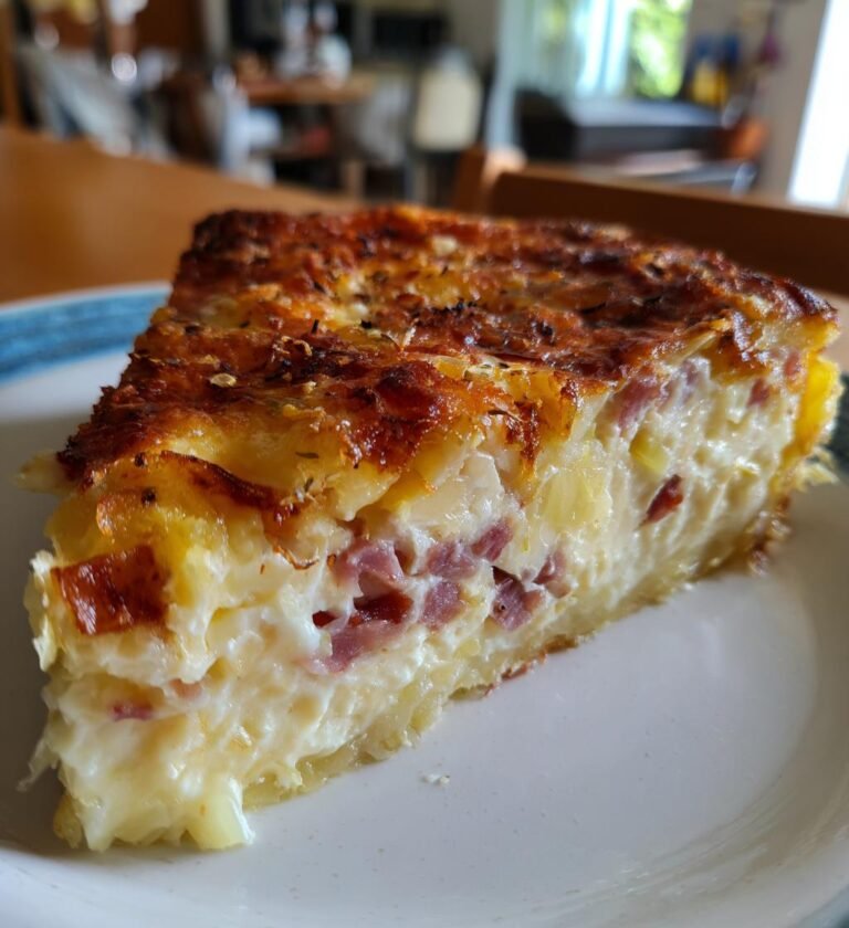 gratäng med purjolök och bacon