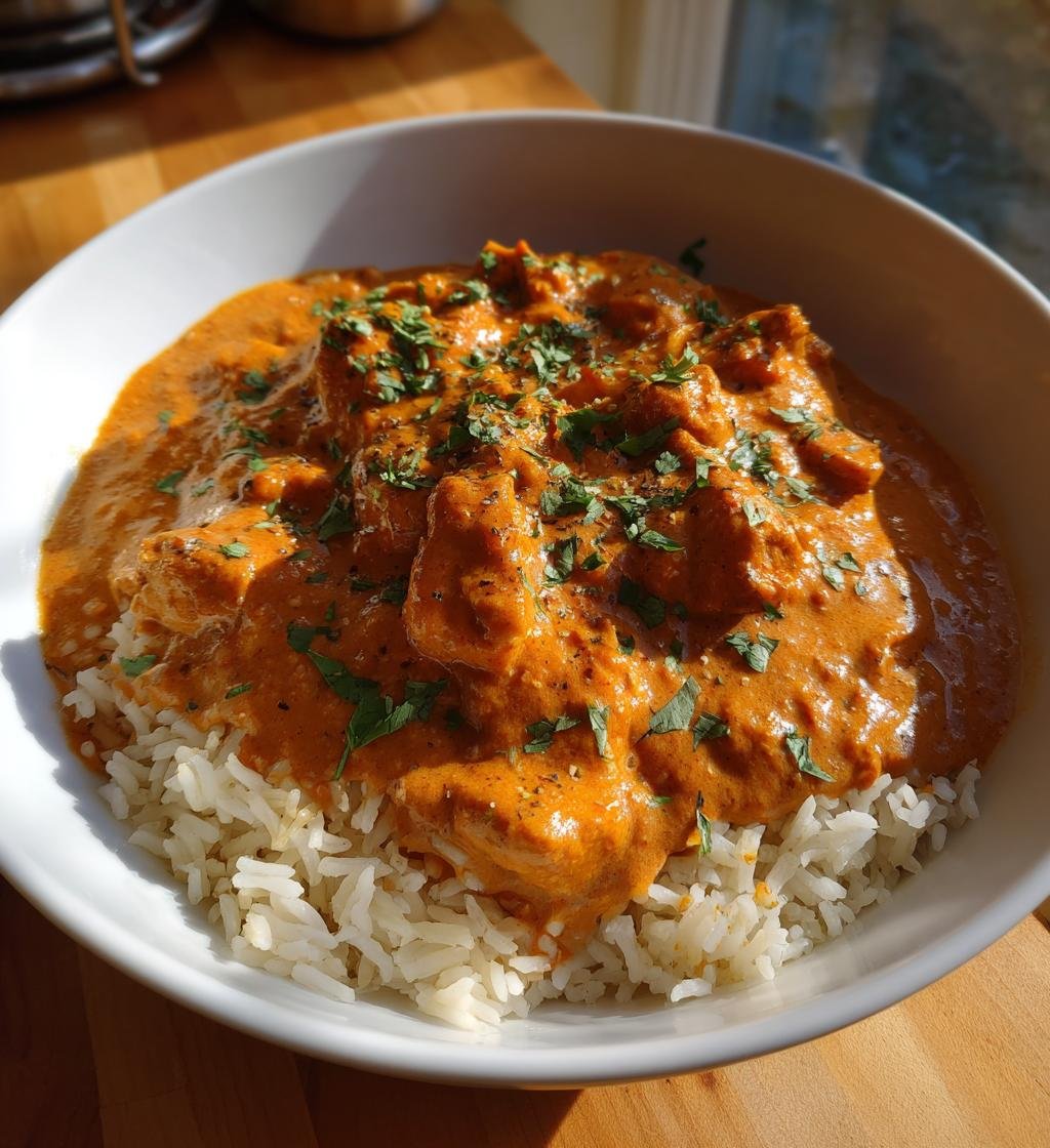 Slow cooker tikka masala recept – Enkelt och krämigt! - steg för steg
