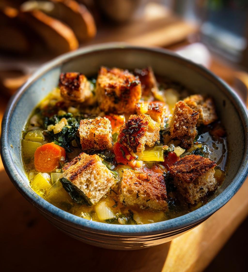 Italiensk brödsoppa ribollita recept - Enkel och God Söndagsmiddag - steg för steg