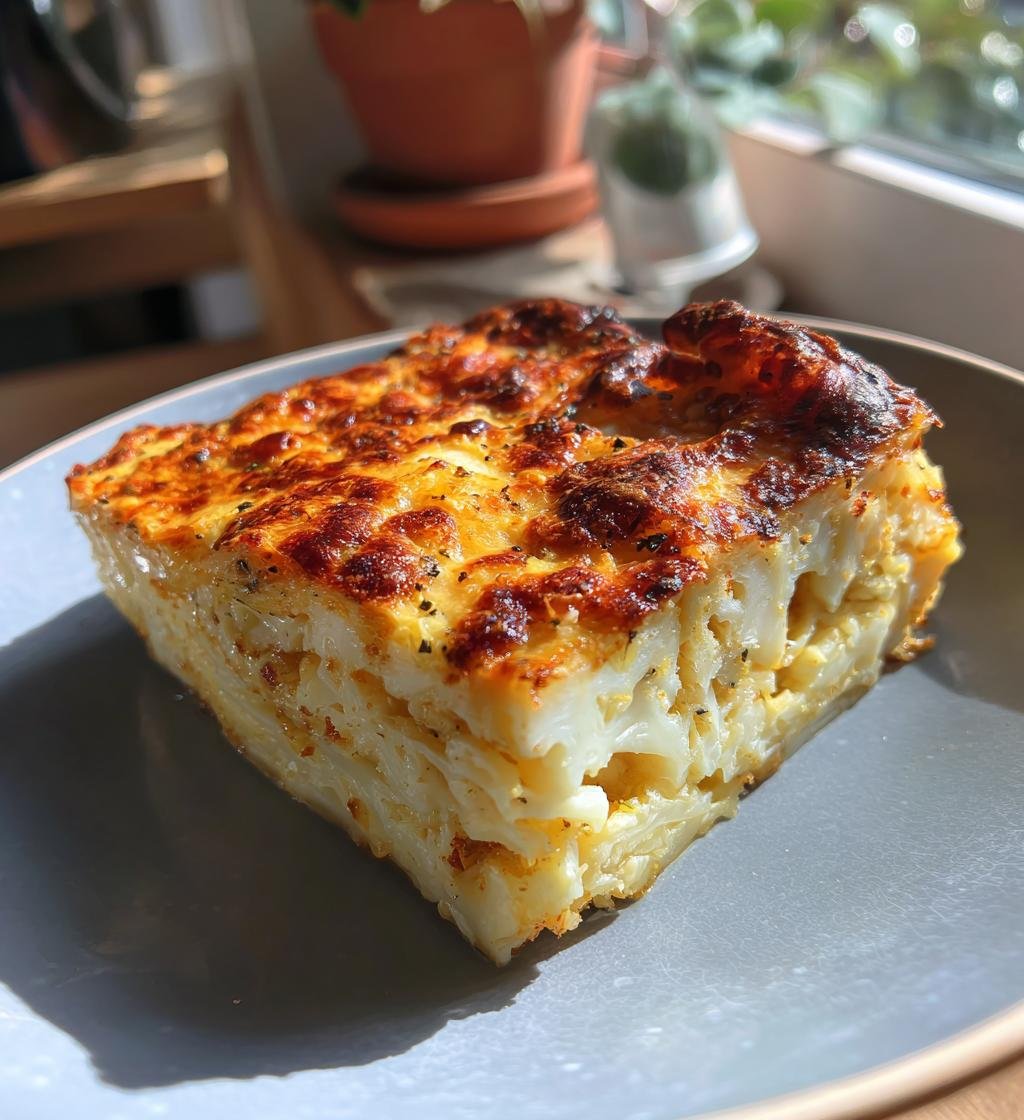 Vegetarisk gratäng med blomkål – Enkel och krämig middagsfavorit