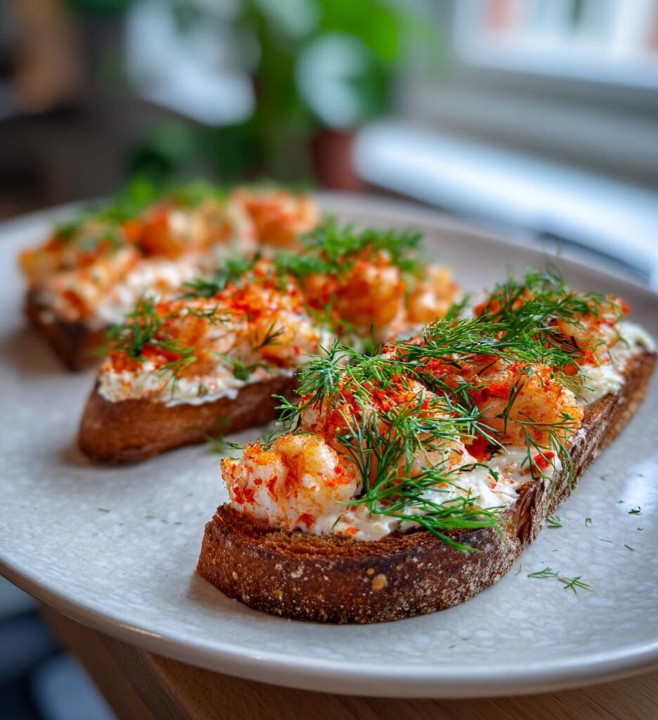 toast skagen recept klassisk
