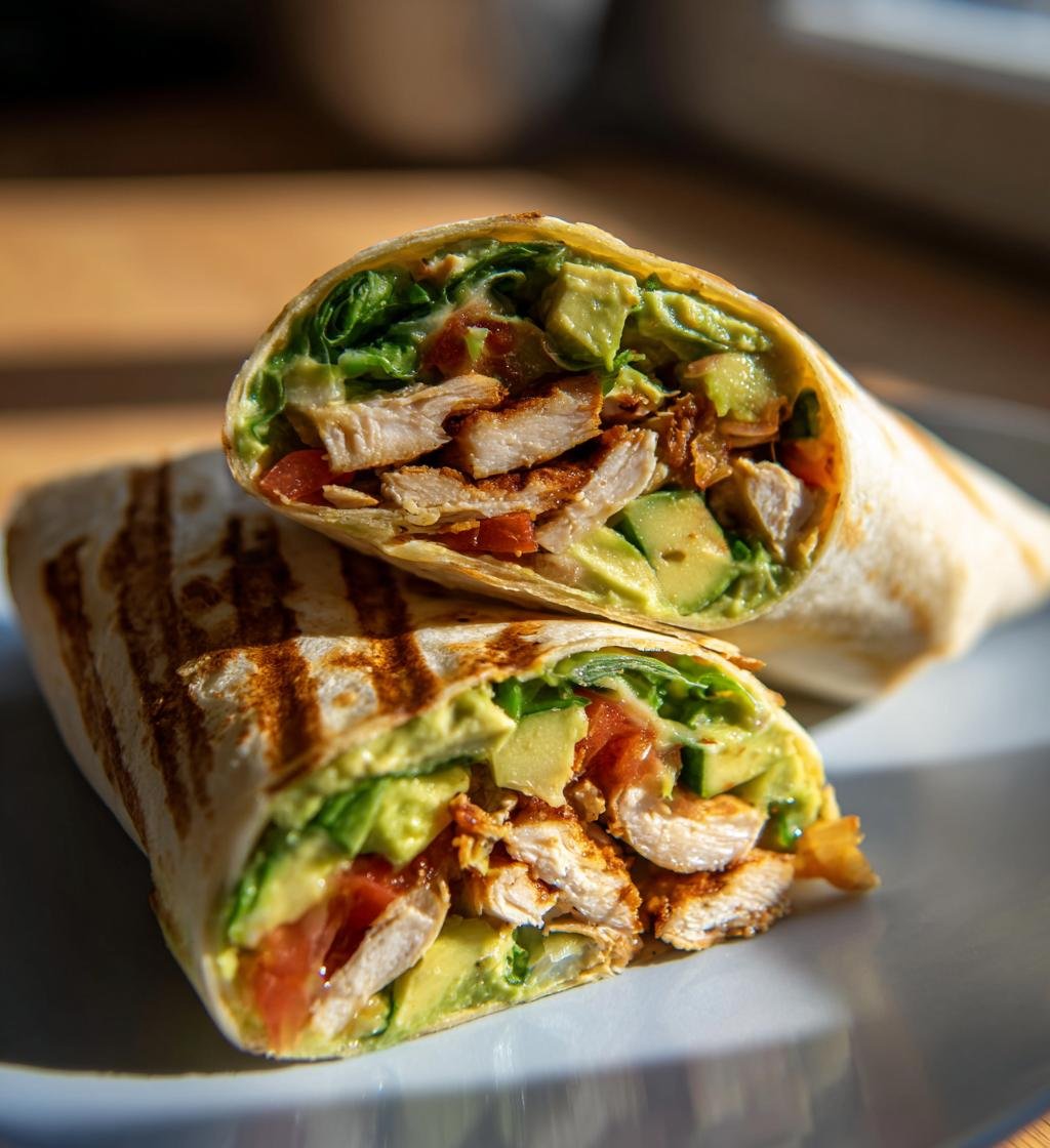Wrap med kyckling och avokado – Snabb och god middag