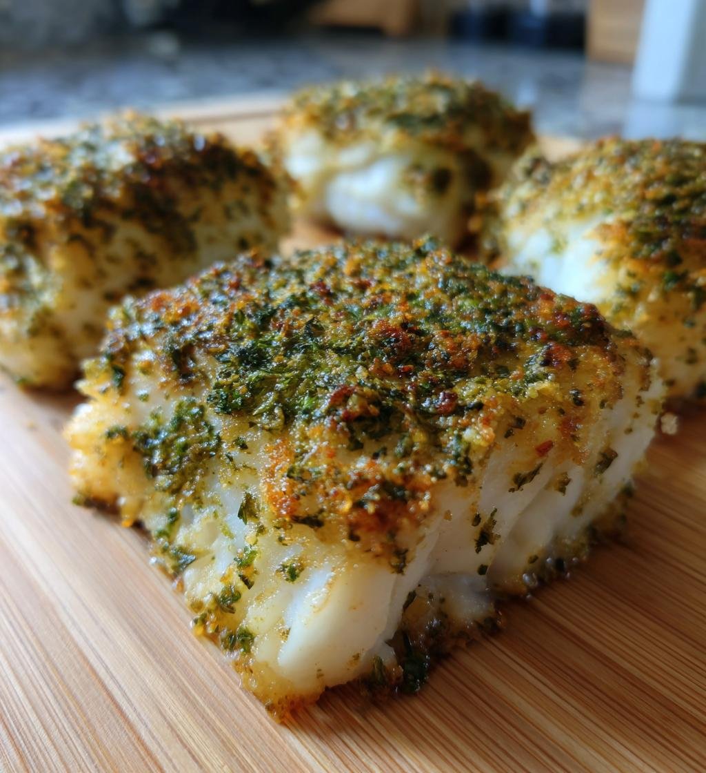 Torsk med örtskorpa i ugn – Enkel och saftig fiskmiddag - steg för steg