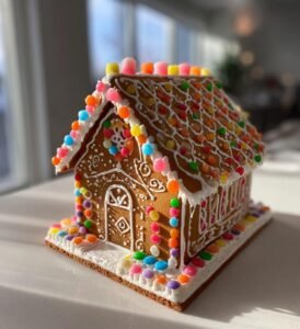 pepparkakshus recept enkelt bygga