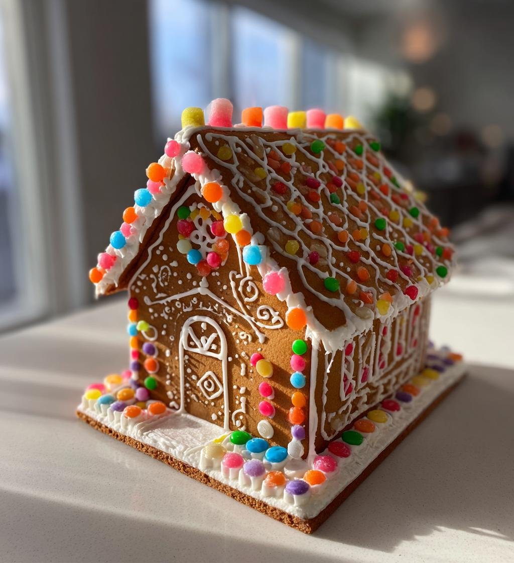Pepparkakshus recept enkelt bygga – Perfekta för julmys - steg för steg