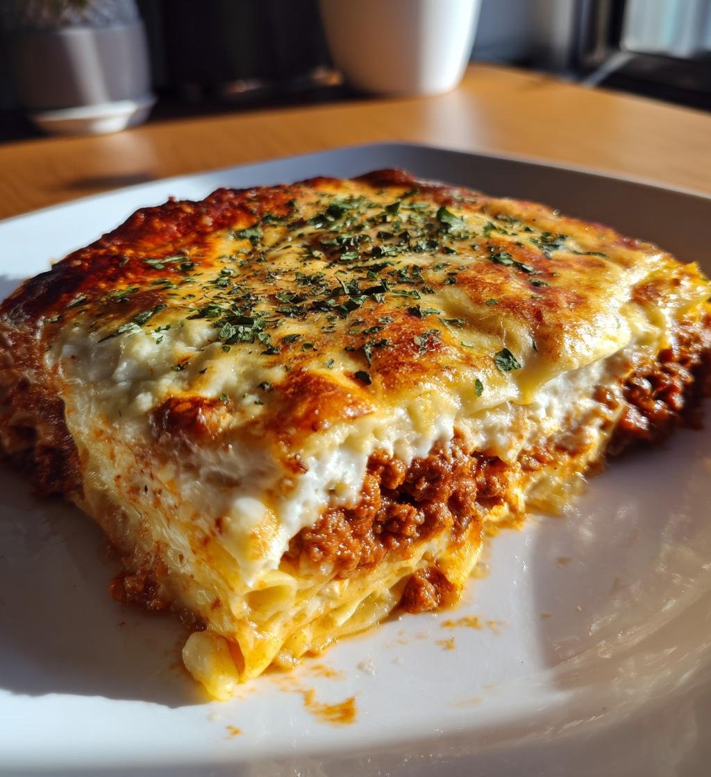 Gratäng med pasta och köttfärssås – Enkel och god middag