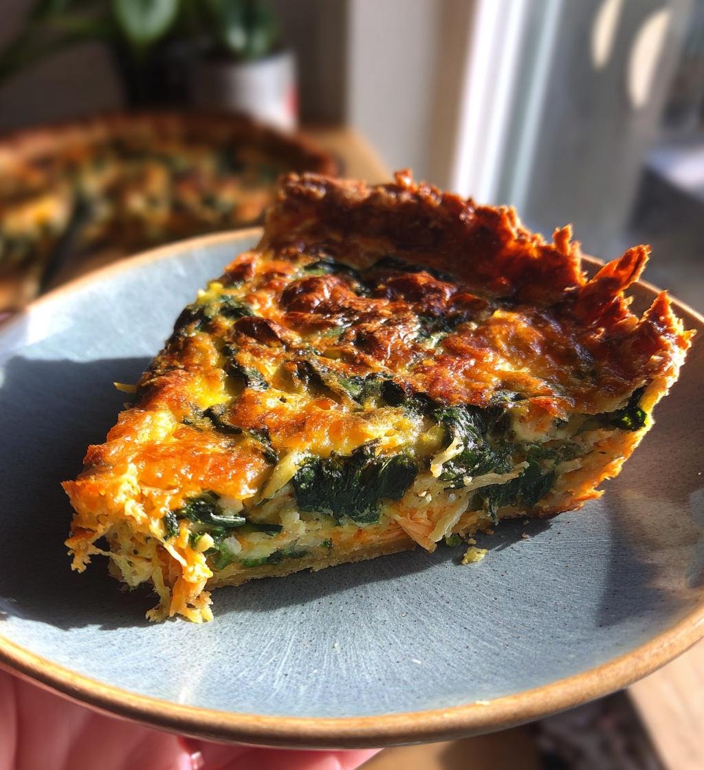 Paj med lax och spenat recept – Enkel och nyttig middag