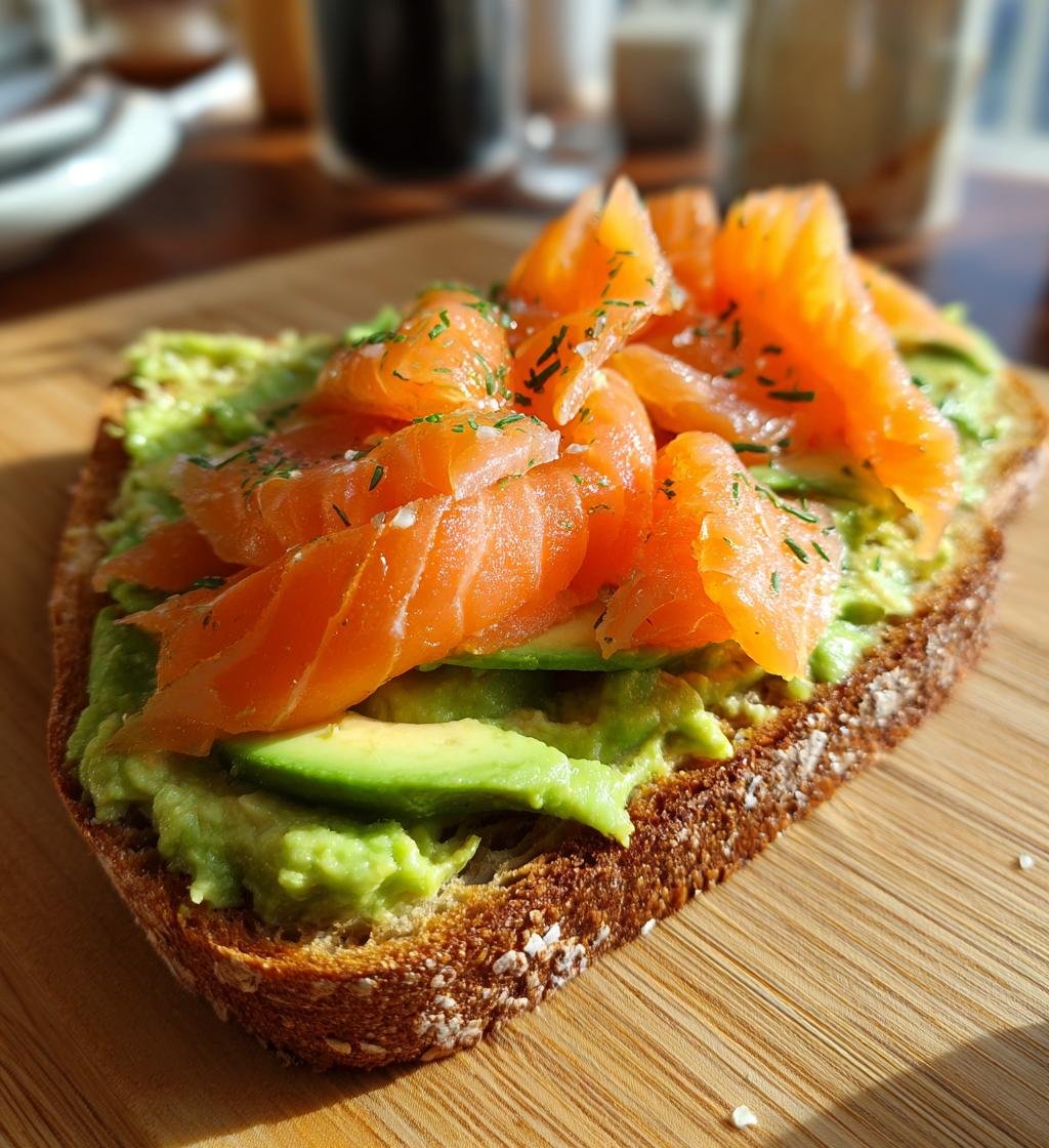 Toast med avokado och rökt lax – Enkel och god brunchidé