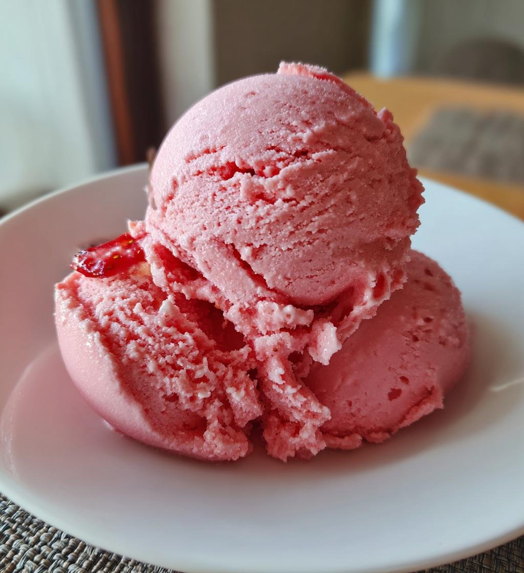 Jordgubbsglass recept hemgjord – Enkel och krämig njutning - steg för steg