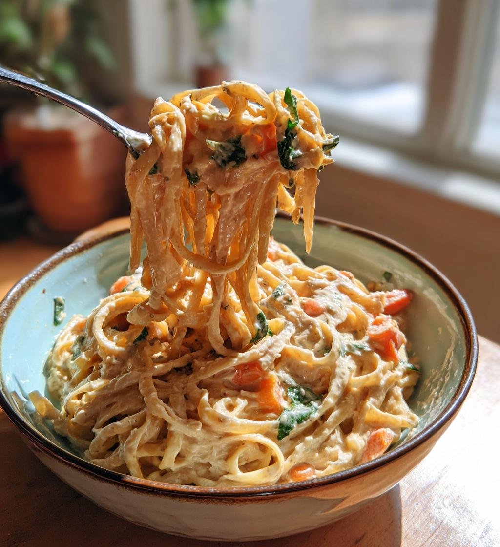 Vegansk pasta med cashewsås – Enkel och krämig måltid