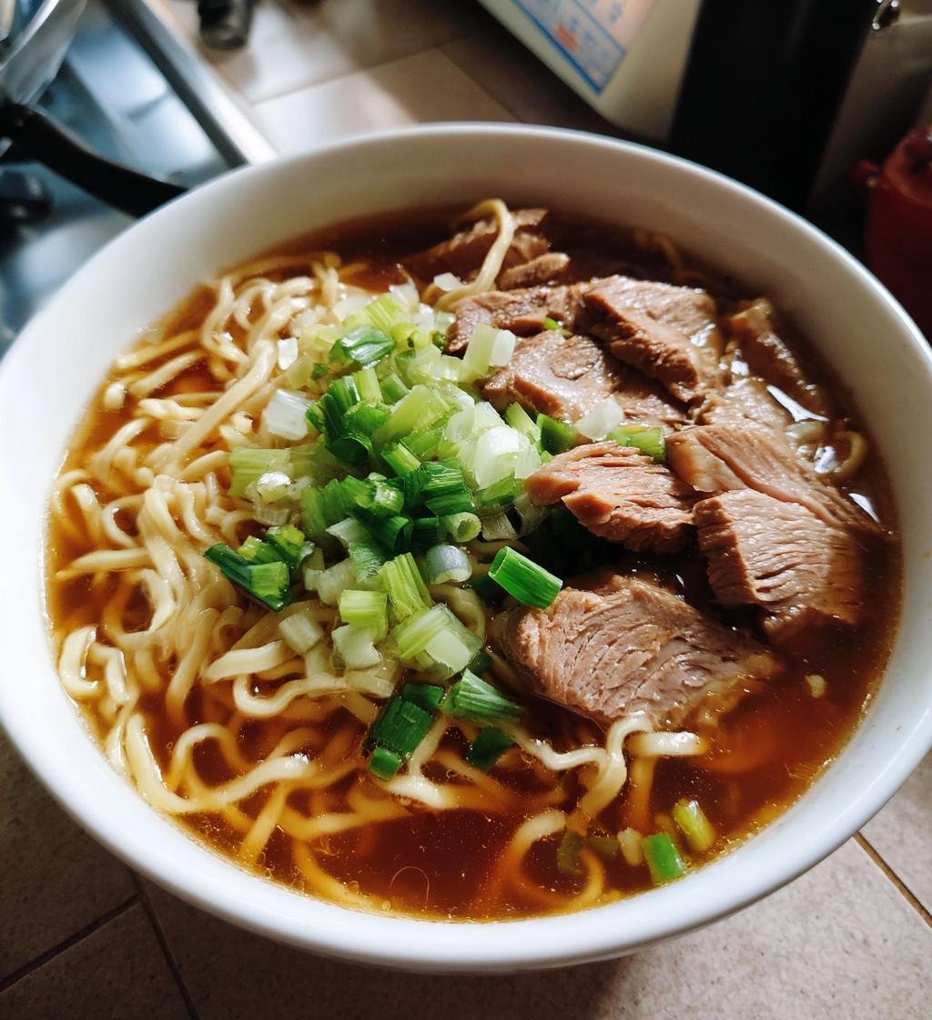 Japansk ramen recept hemgjord – Enkel och god nudelsoppa - steg för steg