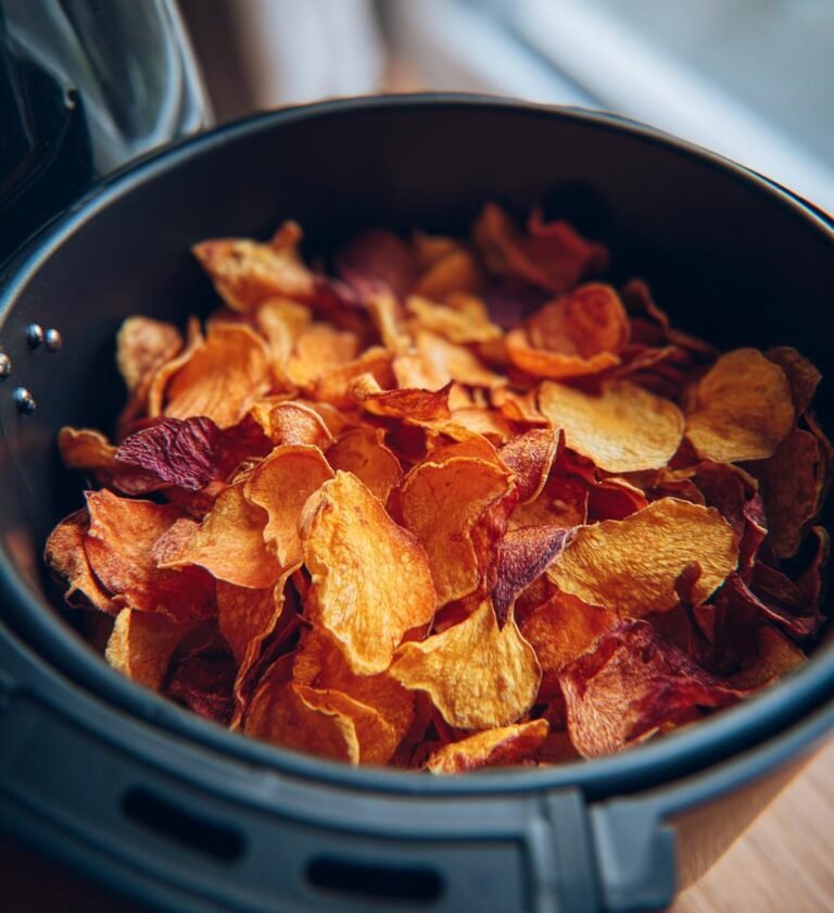 airfryer grönsakschips recept enkelt