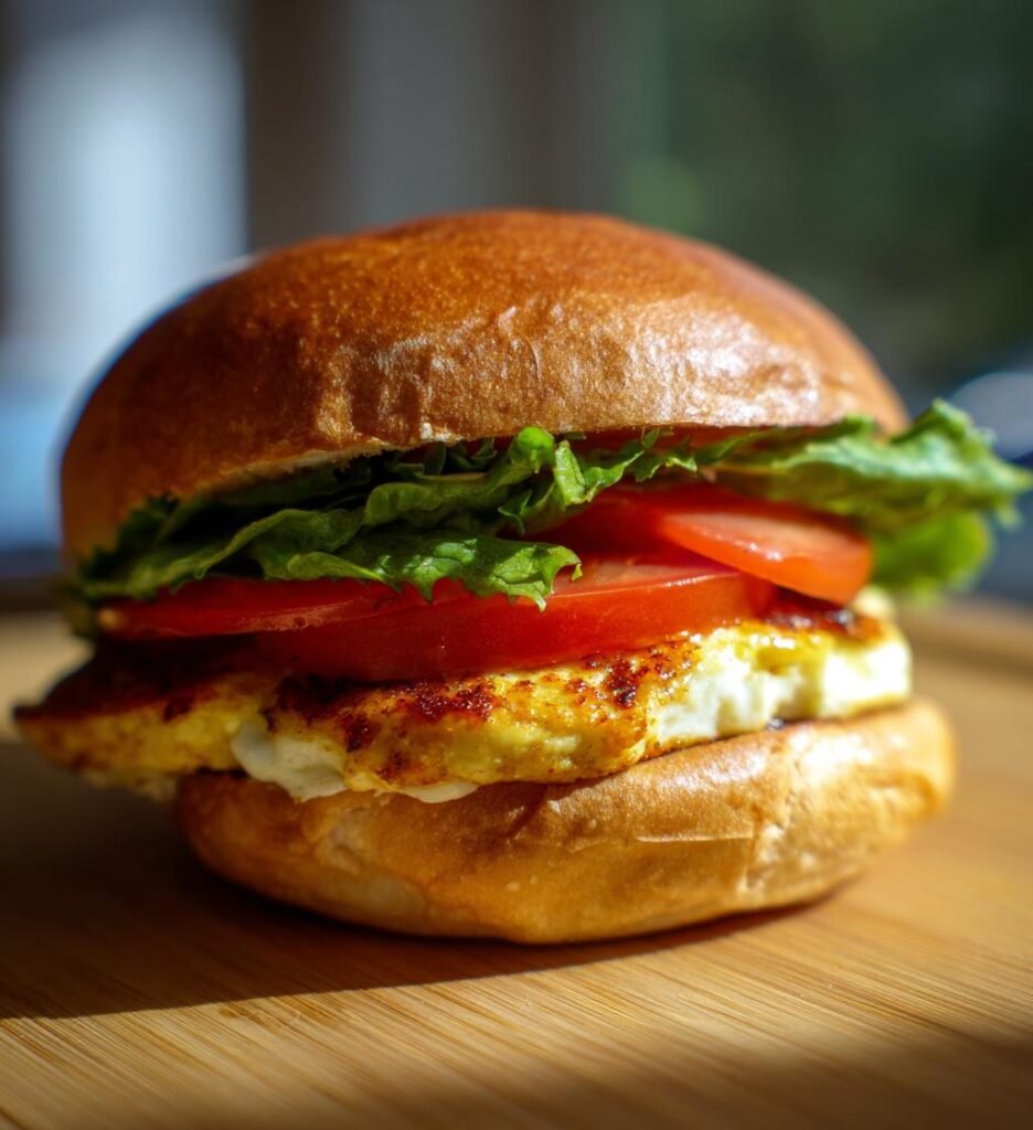 halloumiburgare recept hemgjord