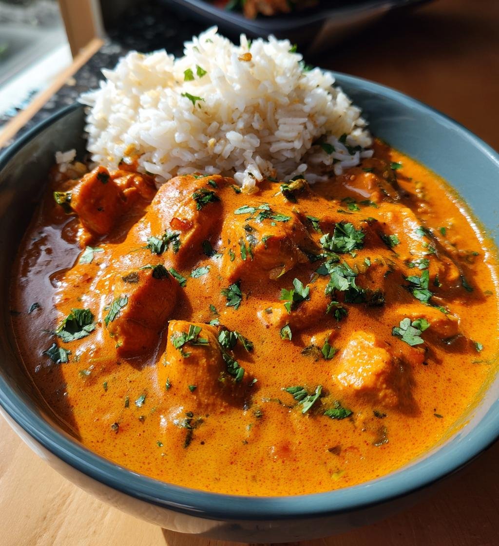 Slow cooker tikka masala recept – Enkelt och krämigt!