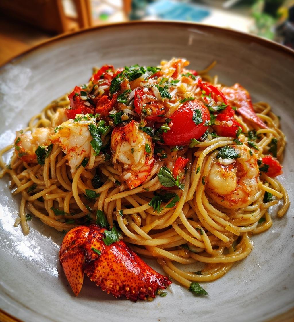 Skaldjurspasta med hummer recept – Enkel och krämig lyxmiddag