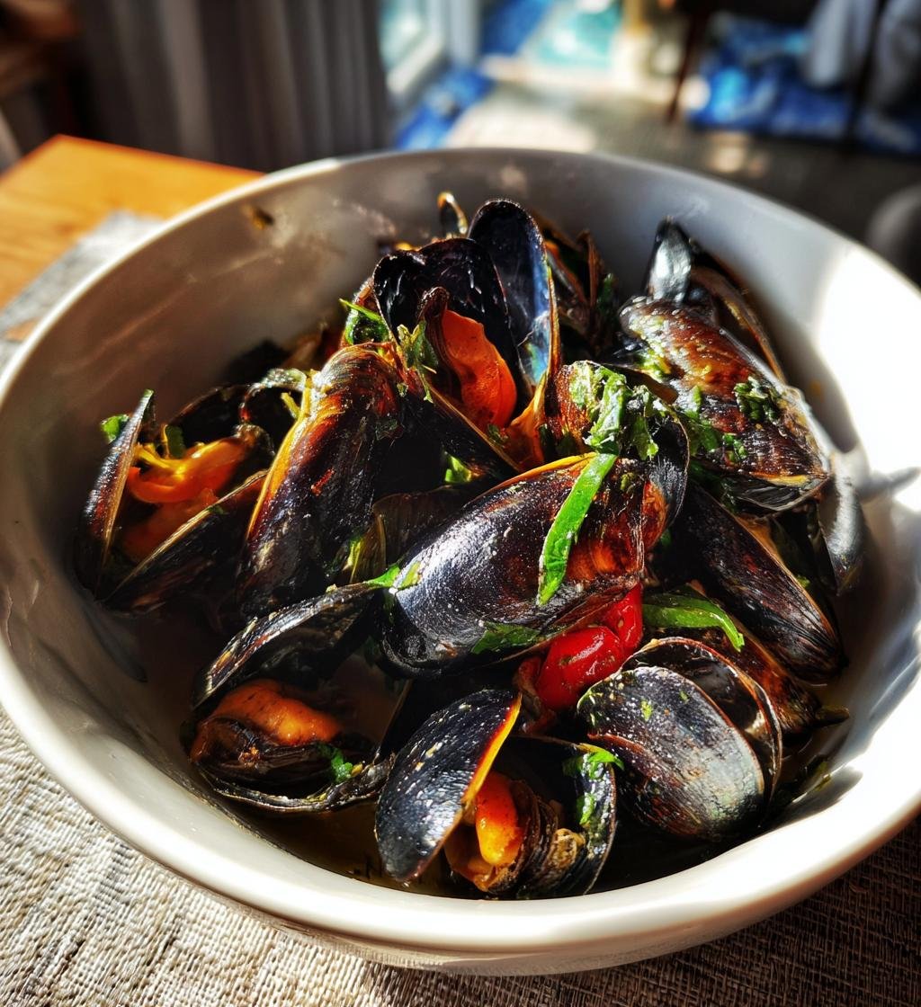 Musslor i vitvinssås recept – Enkel och God måltid