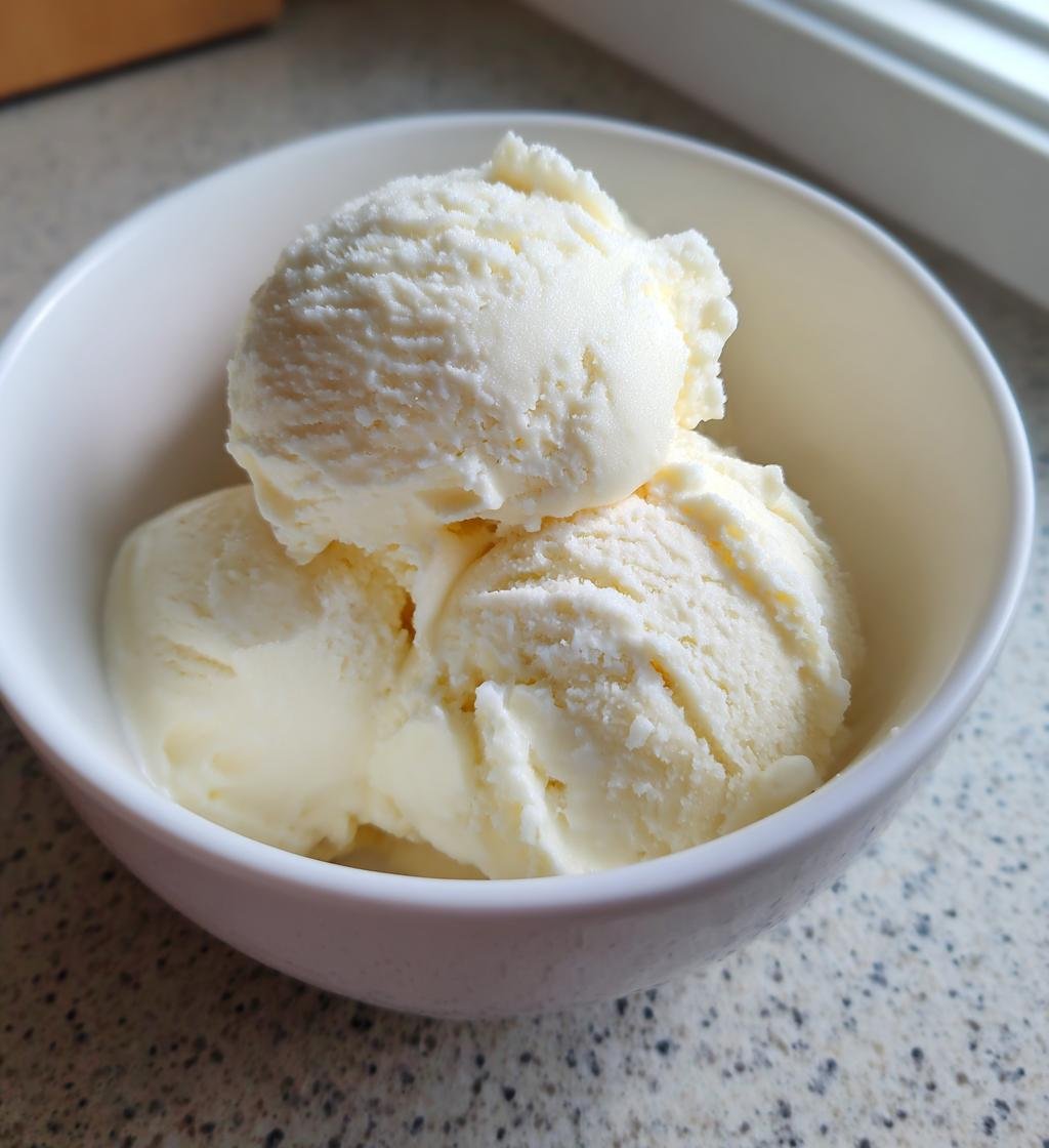 Krämig glassrecept hemgjord vanilj - Bästa, Enkel och God - steg för steg