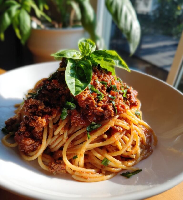 pasta bolognese recept hemgjord enkel
