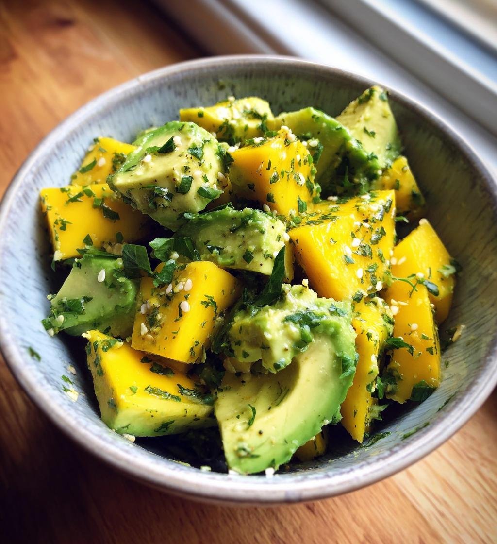 Sallad med avokado och mango – Enkel och god sommarrätt