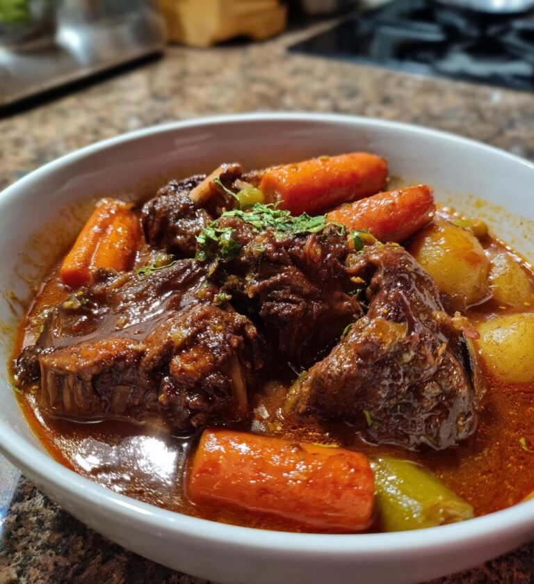 långkokt oxsvans recept