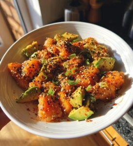 lax med avokado och sesam recept