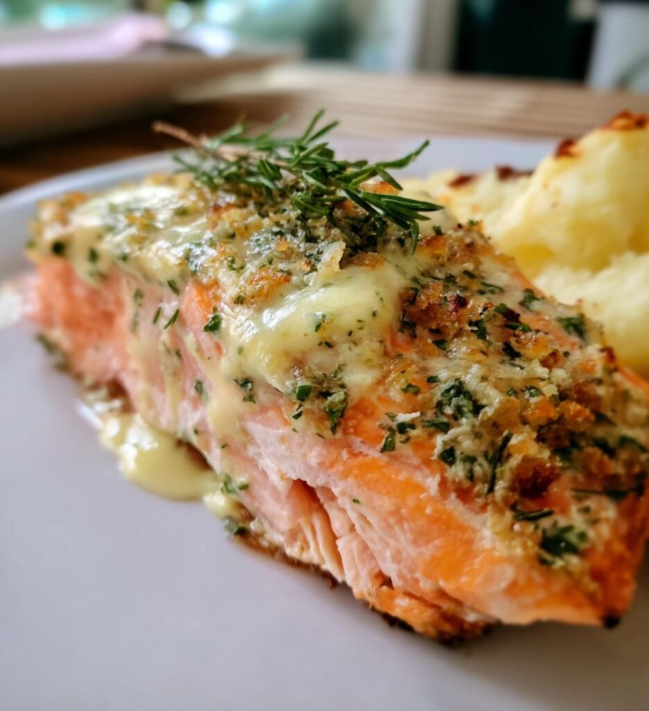 lax med ramslöksmör recept