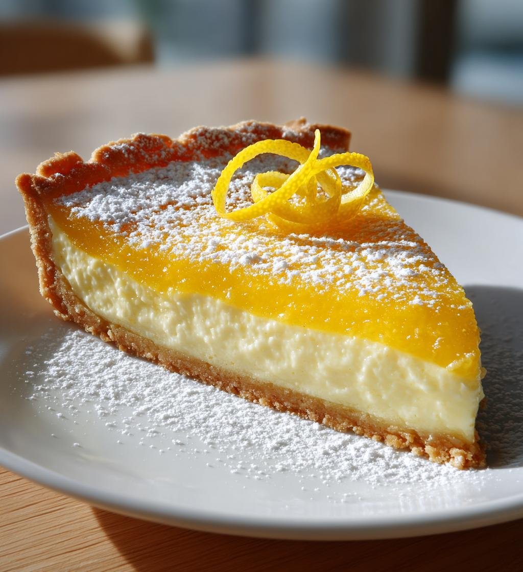Somrig citrontårta med lemon curd – Enkel och krämig dessert