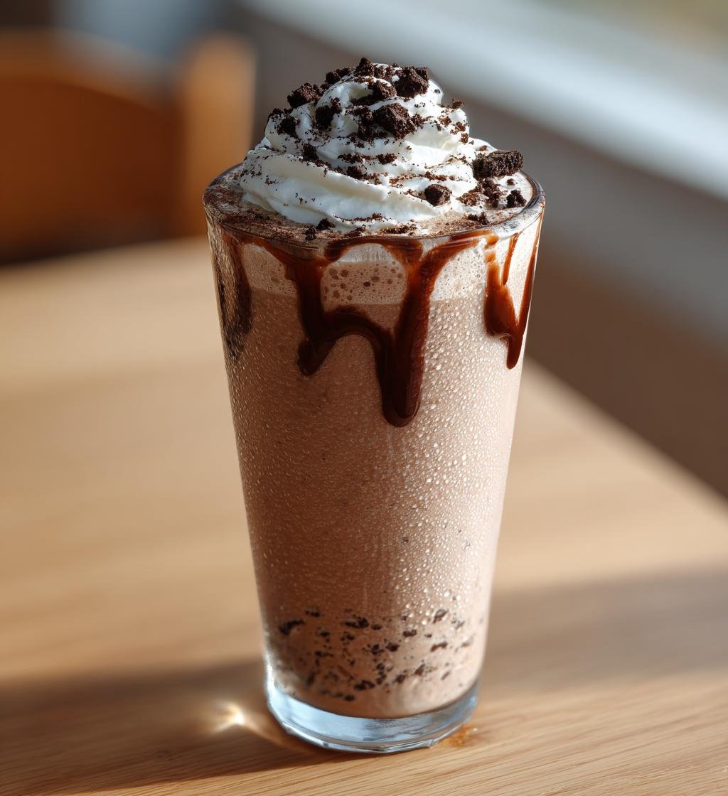 Oreo milkshake med glass och choklad – Enkel och krämig njutning