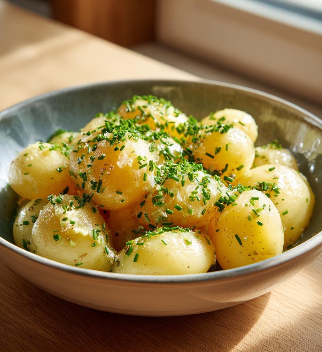 Färskpotatis med smör och gräslök – Enkel och God Recept!