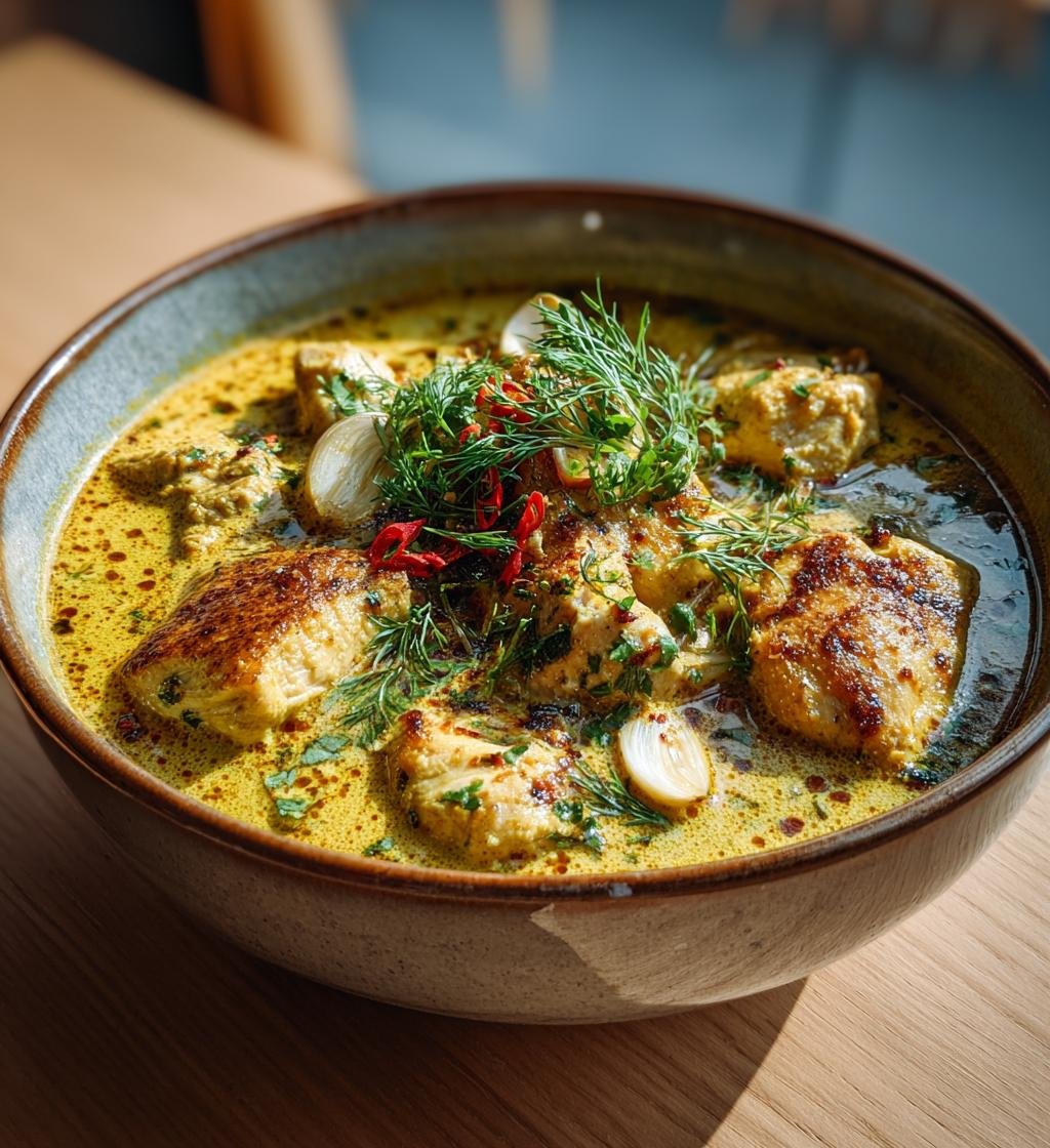 Krämig kycklinggryta med vitlök och grädde – Enkel och god middag - steg för steg