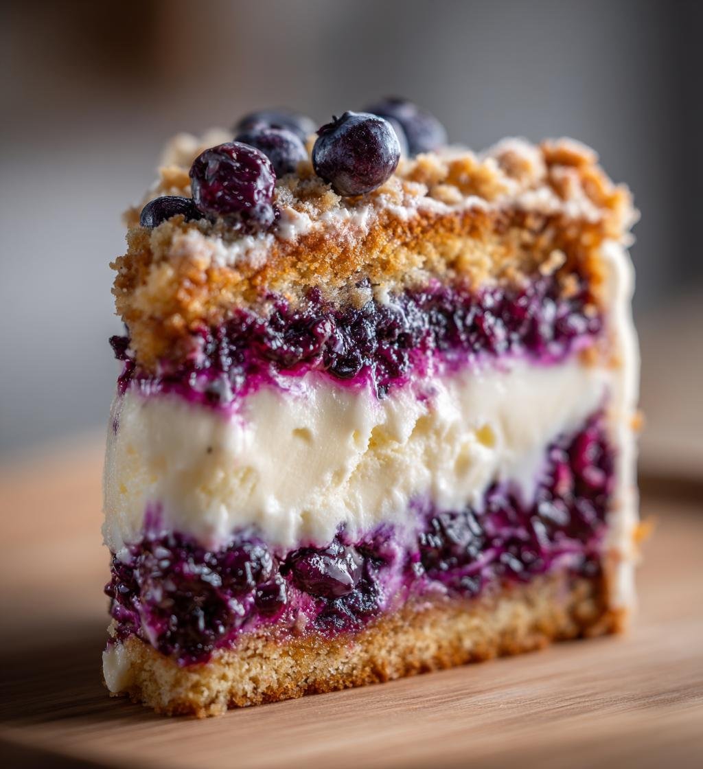 Blåbärspaj med smuldeg och vaniljglass – Enkel och God Dessert