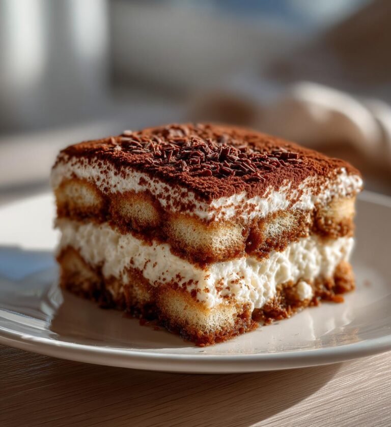 klassisk tiramisu med kaffe och kakao