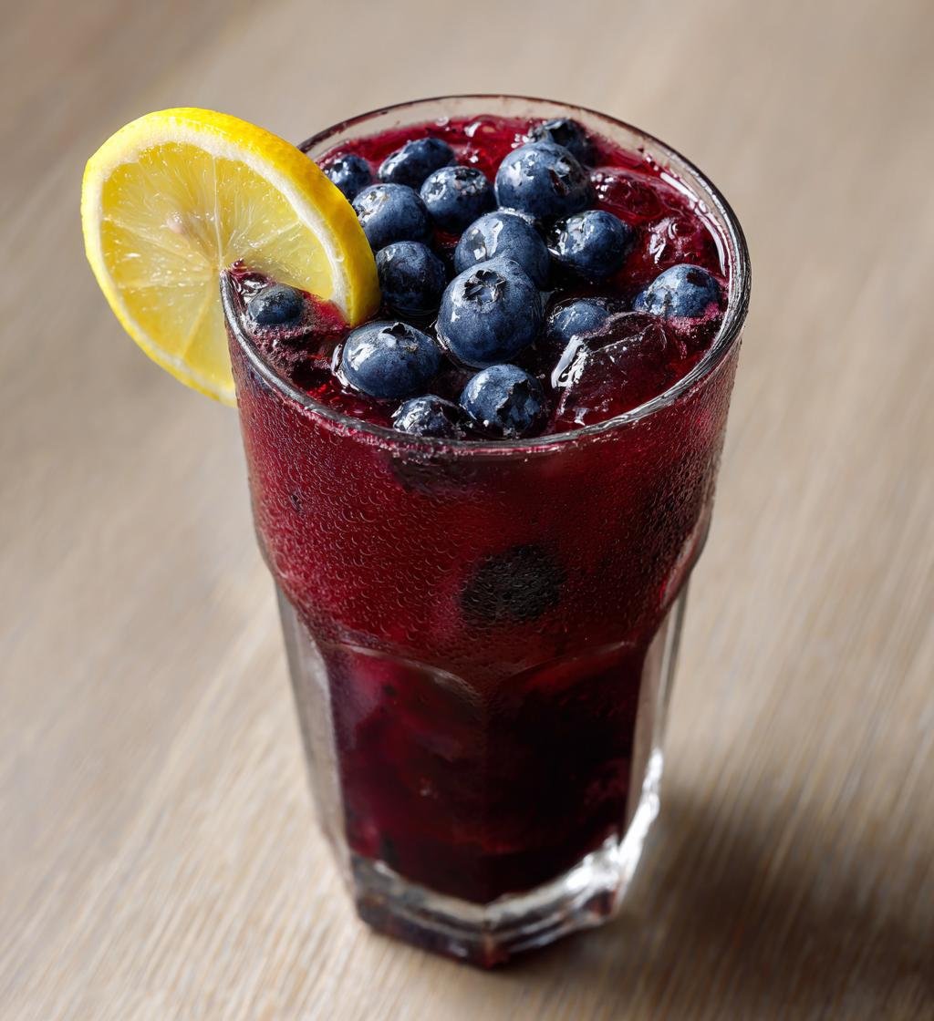Hemgjord blåbärssaft med citron och ingefära – Enkel och God