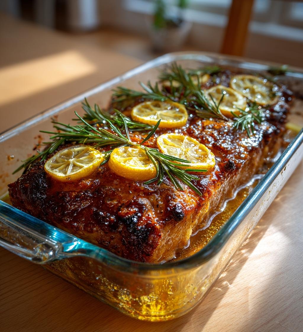 Ugnsbakad kycklingfilé med citron och rosmarin – Enkel och saftig middag
