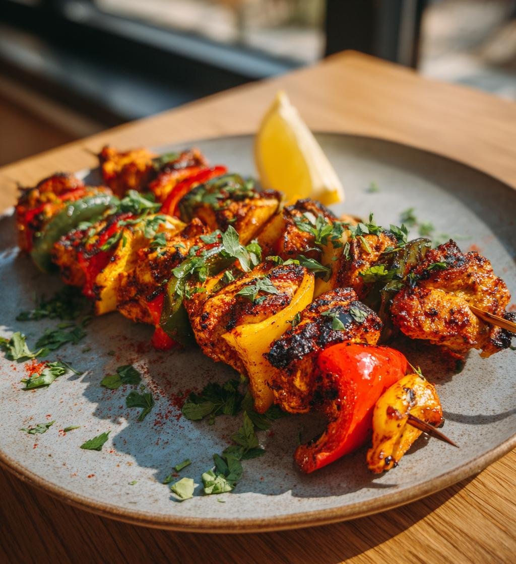 Grillad kycklingspett med citron och örter – Enkel och Saftig Grillrätt - steg för steg