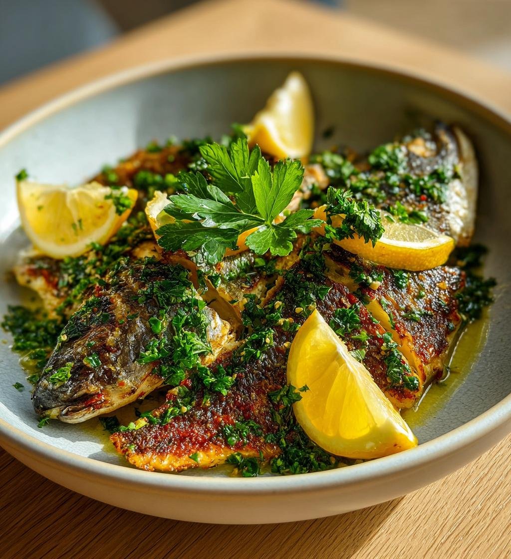 Grillad havsaborre med örter och citron – Enkel och saftig middag - steg för steg