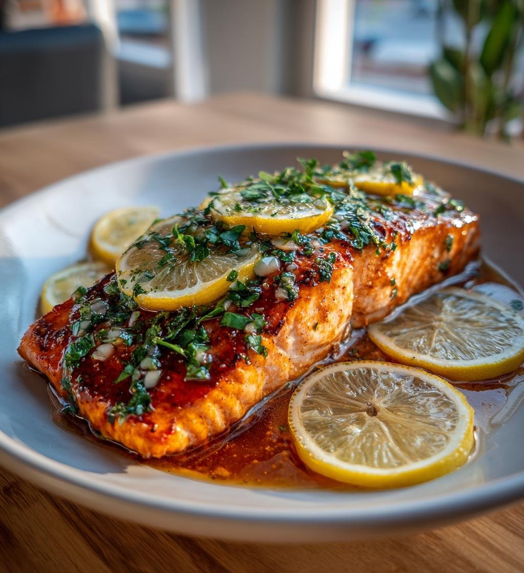 Grillad lax med citronsmör och färska örter – Enkel och god middag