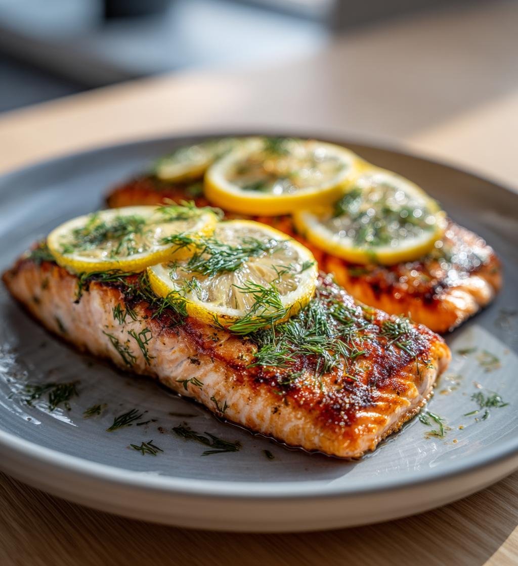 Grillad lax med citron och dill – Enkel och god middagsidé - steg för steg