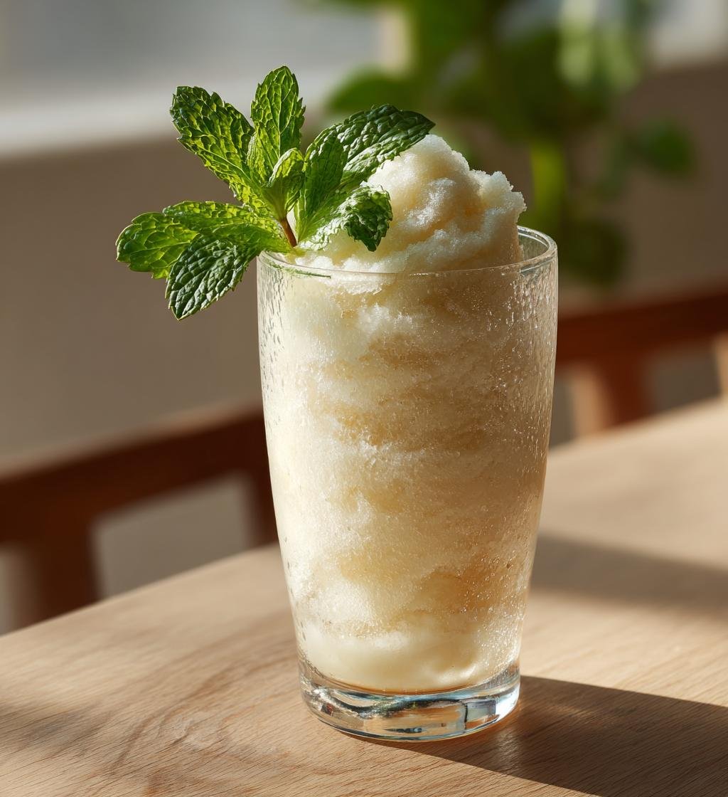 Hemgjord citronsorbet med mynta och honung – Enkel och God