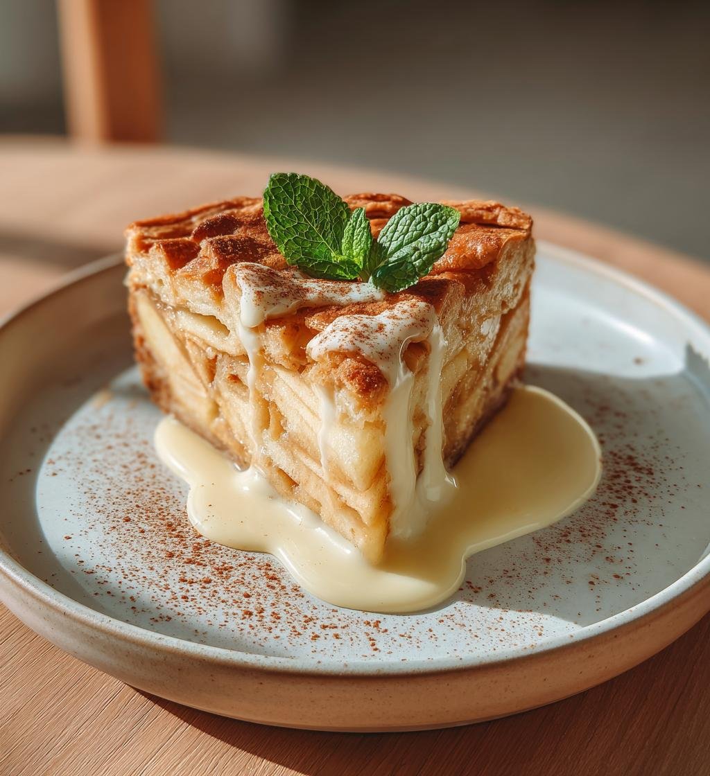 Klassisk äppelpaj med vaniljsås – En perfekt hemlagad dessert