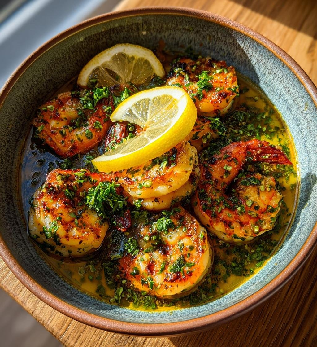 Grillade jätteräkor med vitlök och citron – Enkel och God
