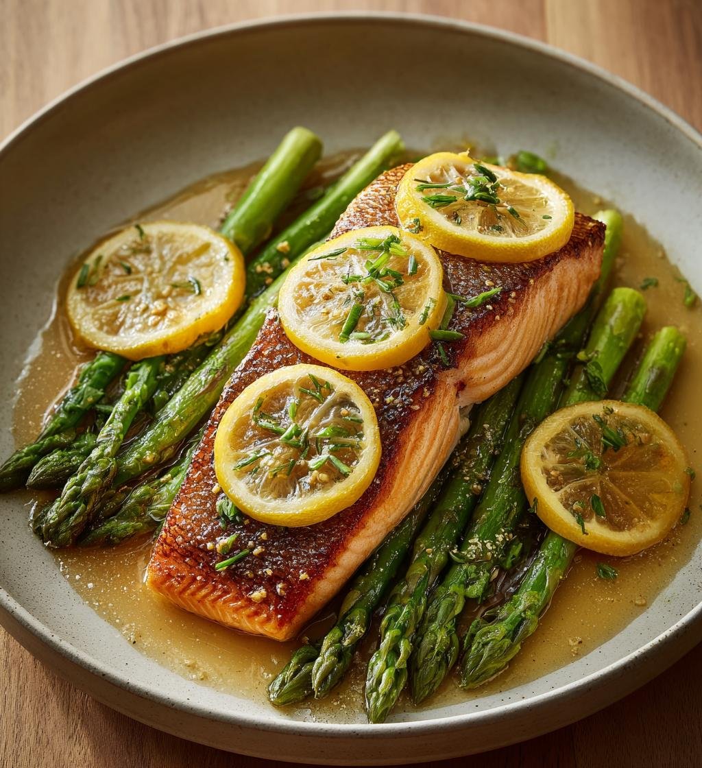 Smörstekt gös med citron och sparris – Enkel och god middag - steg för steg