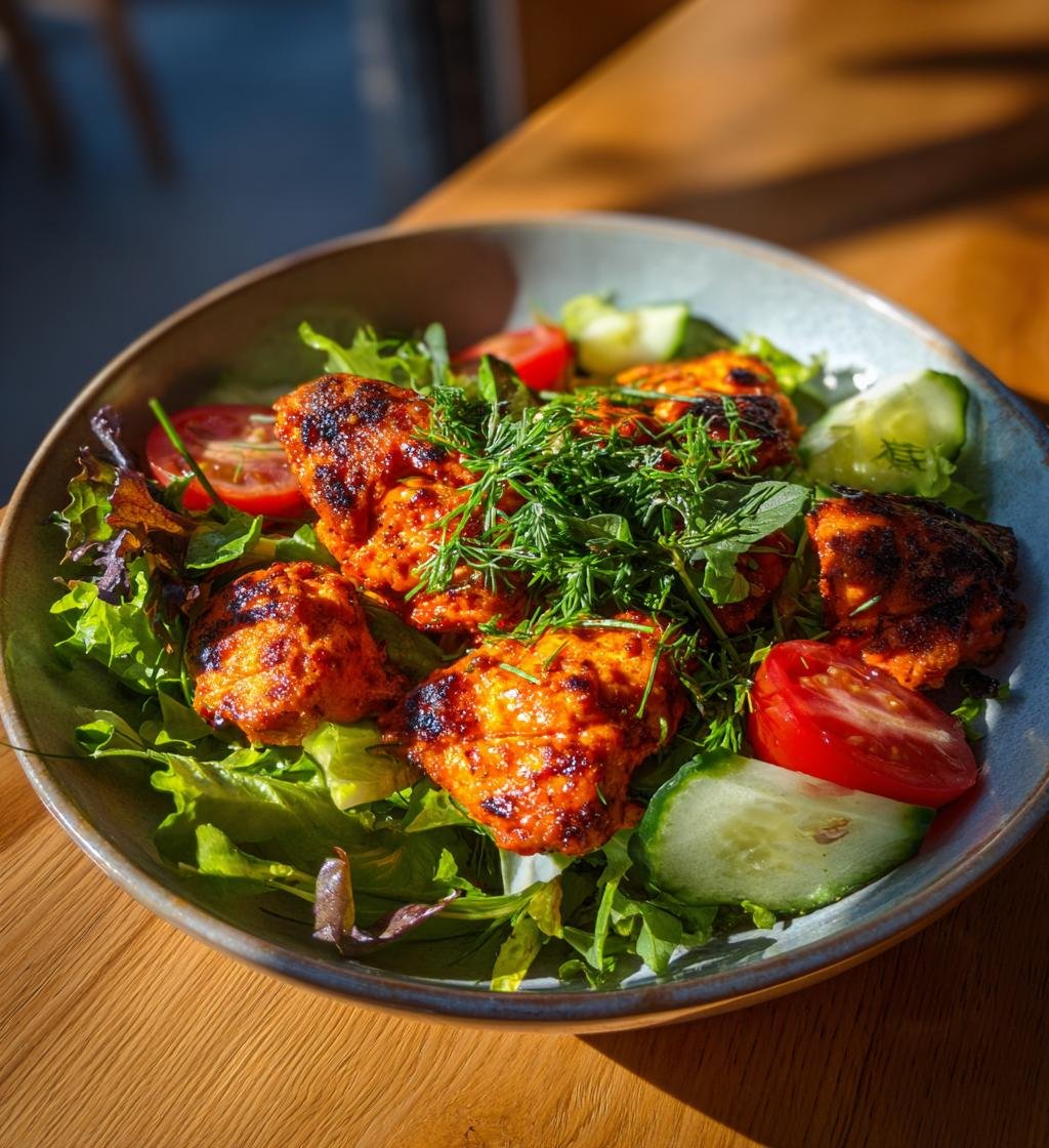 Grillad kyckling med sommarsallad – Enkel och saftig måltid
