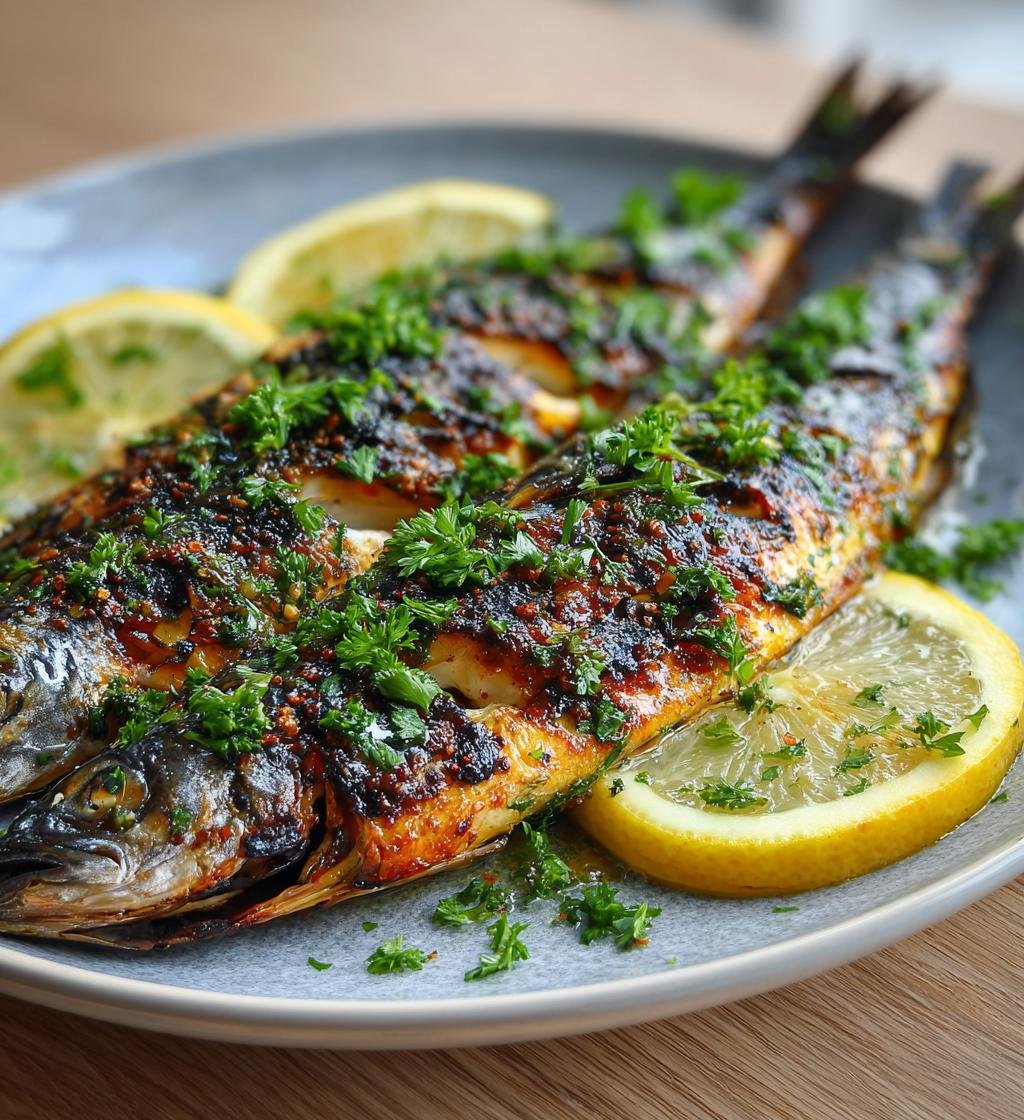 Grillad havsaborre med örter och citron – Enkel och saftig middag