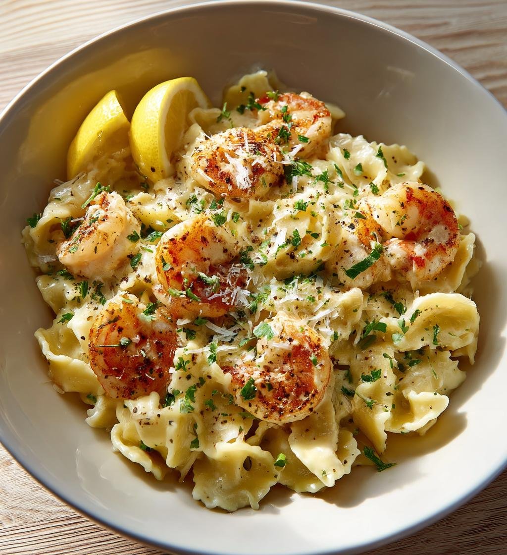 Krämig sommarpasta med räkor och citron – Enkel och god middag