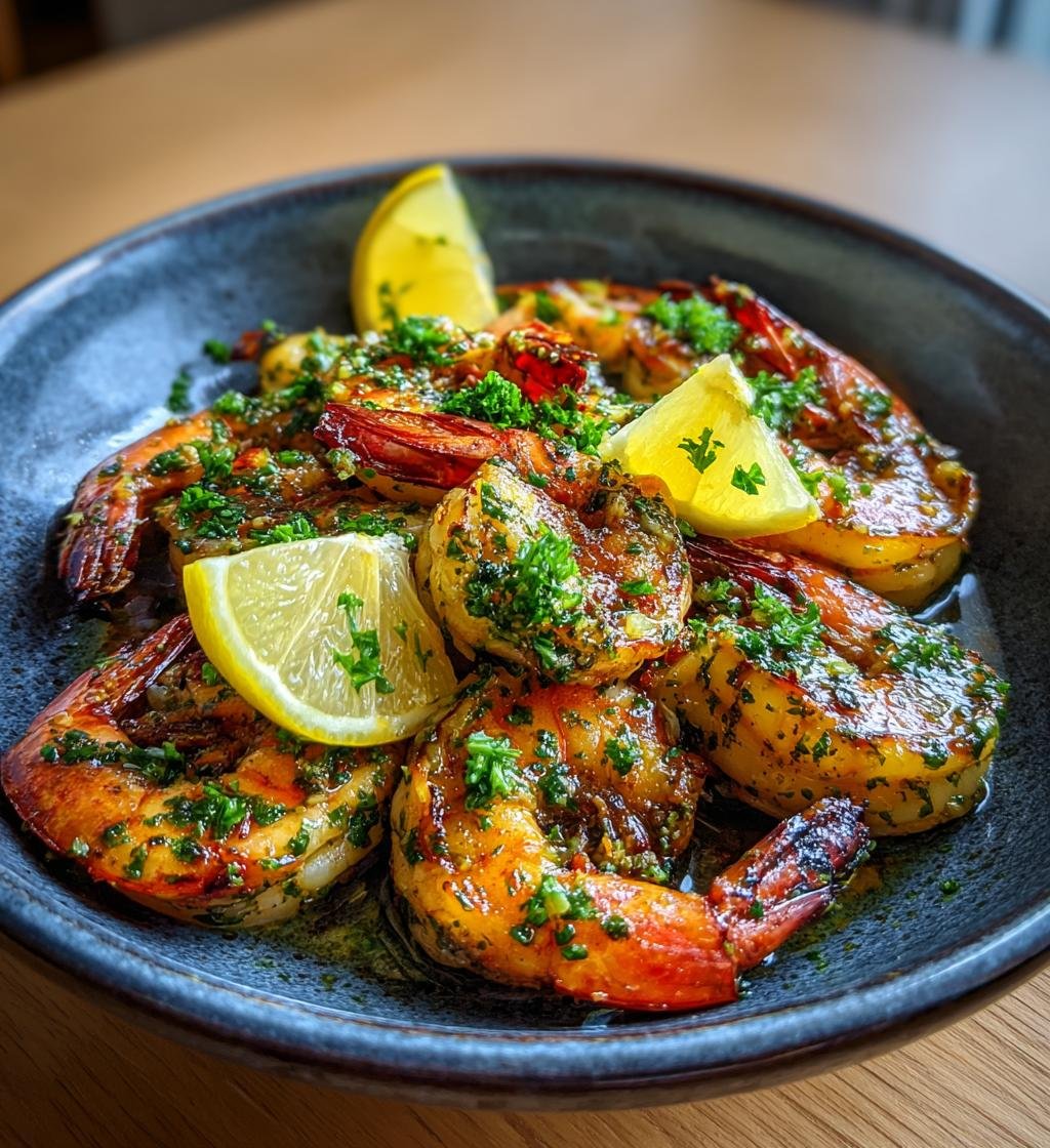 Grillade jätteräkor med vitlök och citron – Enkel och God - steg för steg