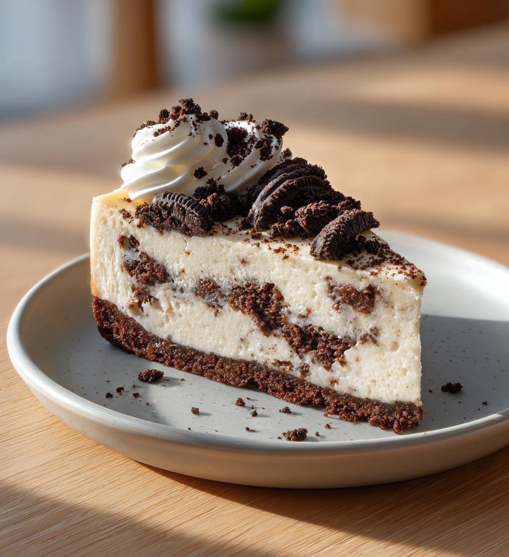 Krämig Oreo cheesecake utan ugn – Enkel och God Dessert!