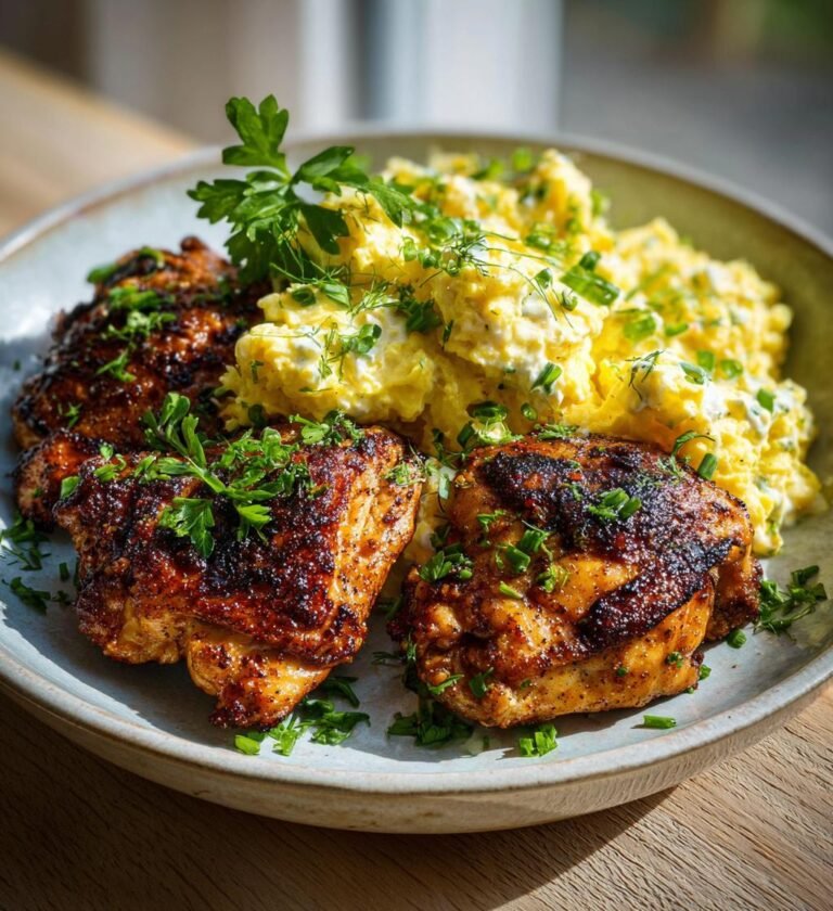 grillad kyckling med kall potatissallad
