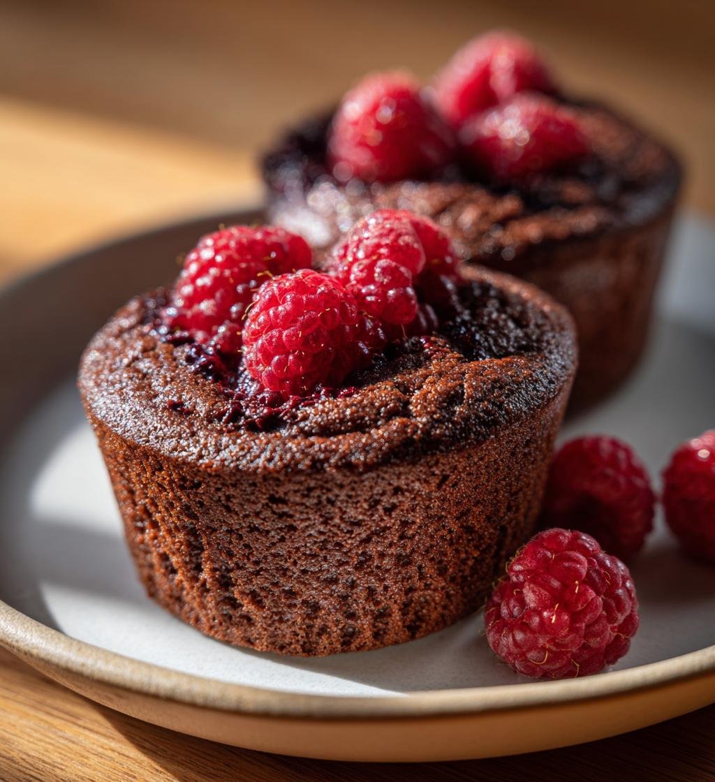 Saftiga chokladmuffins med hallon - Enkel och God Bakning